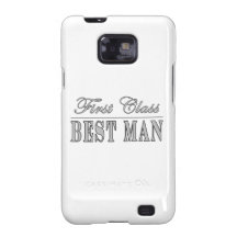 Stylish Fun Best Men Gifts : First Class Best Man Samsung Galaxy SII Case