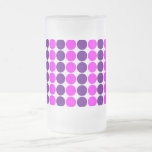 Stylish Gifts for Girls : Pink & Purple Polka Dots Coffee Mug