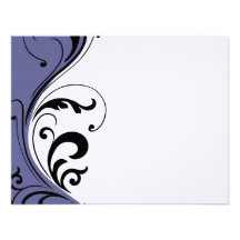 Stylish Hair Salon Notecards Custom Announcements