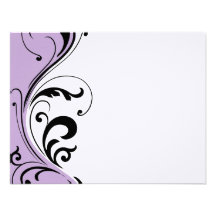 Stylish Hair Salon Notecards Personalized Announcement