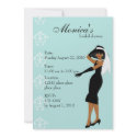 Stylish Lady invitations