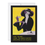 STYLISH LADY INVITATION ~ EZ TO CUSTOMIZE