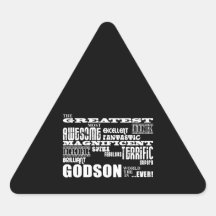 Stylish Modern & Fun Godsons : Greatest Godson Sticker