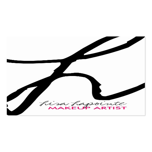 Stylish Monogram Business Cards
