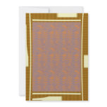 Stylish NOVINO Border n Dark Golden Leaves invitations