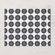 Stylish Pattern. Black and White. Personalized Flyer