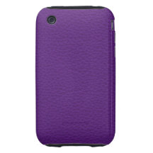Stylish Purple Printed Pattern. iPhone 3 Tough Cases