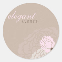 STYLISH STICKER SEAL :: elegant rose 4
