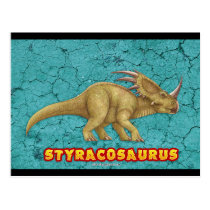 Styracosaurus postcard postcards