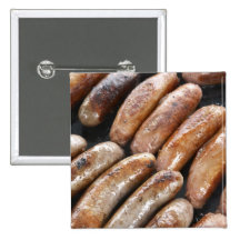 Suasages on Barbeque Pin