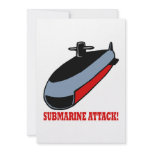 Submarine Attack invitations