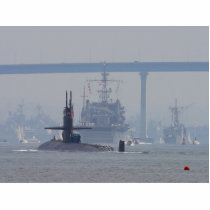 Submarines Subs Nuclear Ships Navy Photo Sculpture