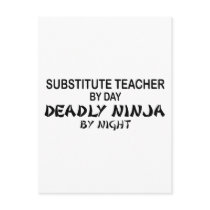 Substitute Teacher Deadly Ninja