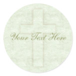 Subtle Cross Stickers