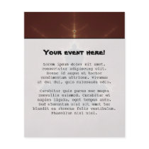 Subtle Power Fractal Full Color Flyer