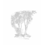 Subtle trees t-shirts