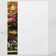 Suburban Autumn Flyer Design