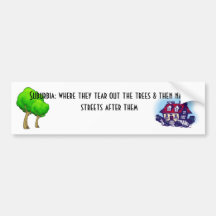 Suburbia Bumper Stickers