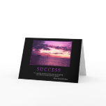Success Greeting Card