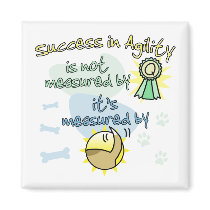 Success in Agility Refrigerator Magnet