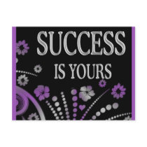 SUCCESS IS YOURS POSTCARDS
