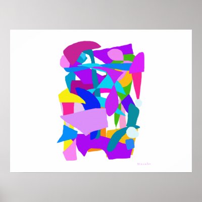 Success Purple Poster