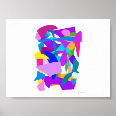 Success Purple Poster
