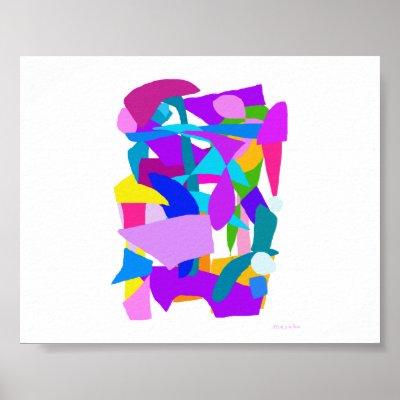 Success Purple Poster