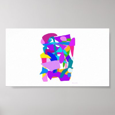 Success Purple Poster