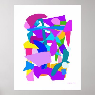 Success Purple Poster