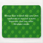 Success Quote Mousepad