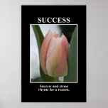 Success rhymes with stress for a reason [XL] Poster