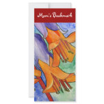 Succulent Flowers Large Bookmark rack cards