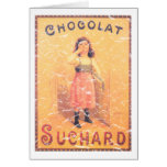 Suchard Chocolate- distressed Card