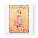 Suchard Chocolate- distressed magnets