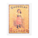 Suchard Chocolate- distressed postcards