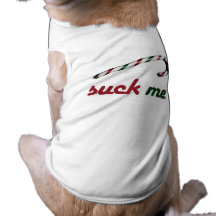 SUCK ME CANDY CANE -.png Pet Clothes