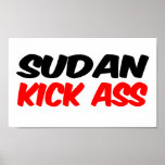 Sudan Kick Ass Print