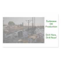 Sudanese Oil Production Sticker