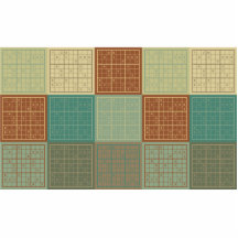 Sudoku Pop Art Acrylic Cut Outs
