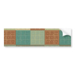 Sudoku Pop Art bumper stickers