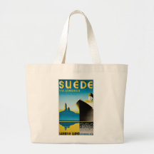 Suede via Londres Canvas Bags