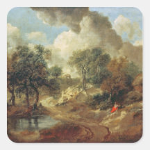 Suffolk Landscape, 1748 Stickers