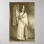 suffrage liberty lady large poster