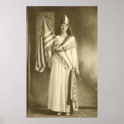 suffrage liberty lady large poster by amazingvintage