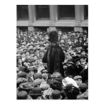 Suffragette Hits The Street: early 1910s Post Card