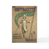 Suffragette Magazine Greeting Cards