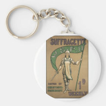 Suffragette Magazine Key Chain