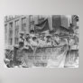 Suffragettes Riding a Float Posters
