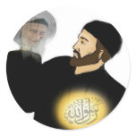 sufiWhirlerrumilookhand stickers